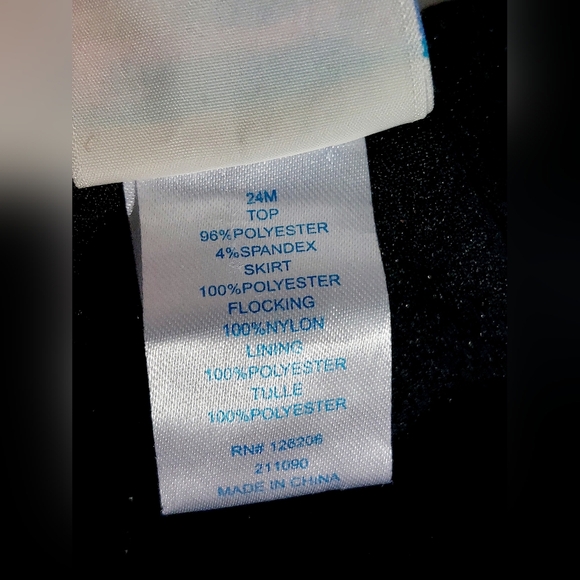 Marmellata Sparkle Dress 24 mo Black and white with‎ Roses - Picture 5 of 7